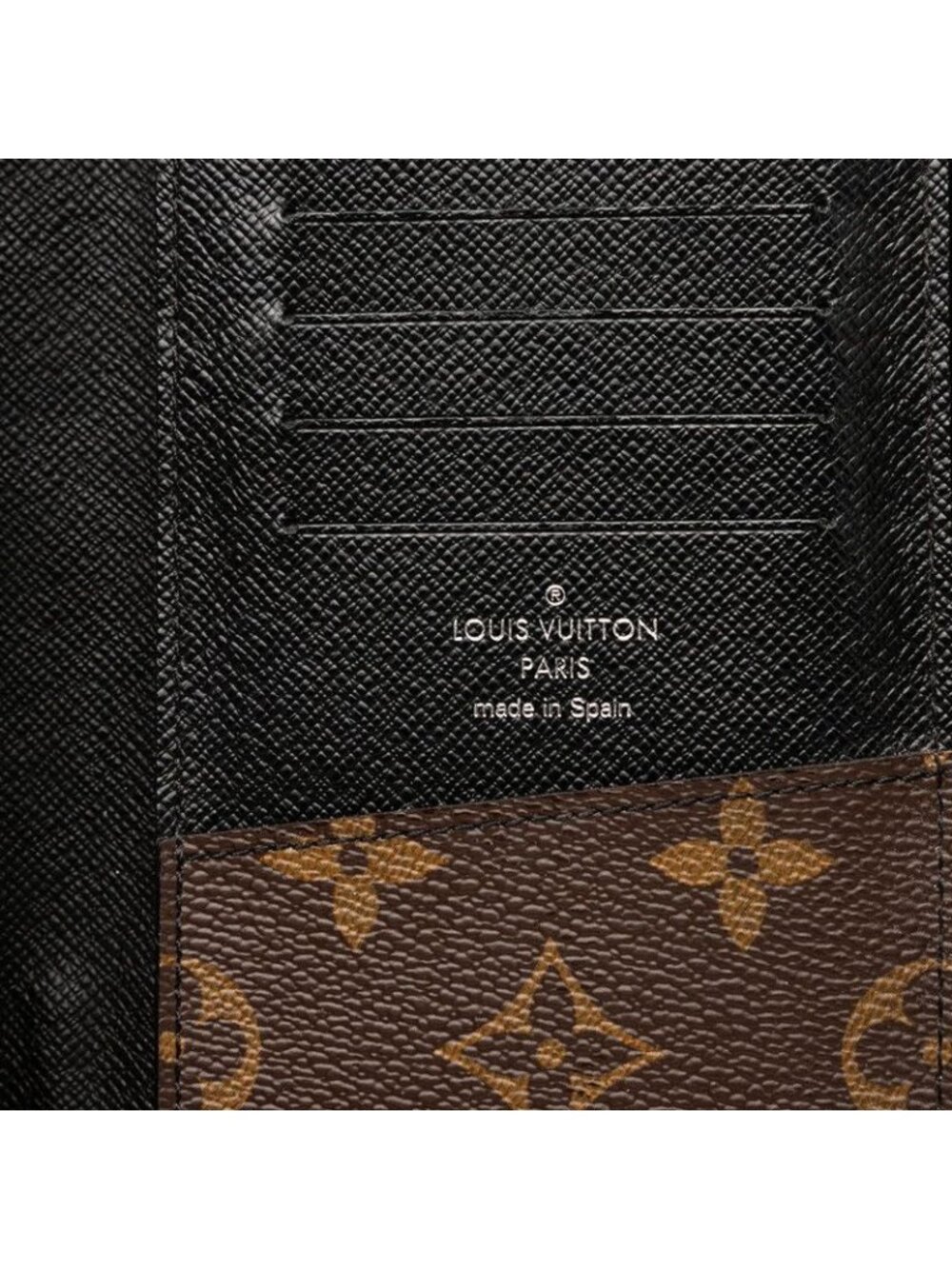 Louis Vuitton Monogram Macassar Zippy Wallet Vertical Round Zipper Long - Picture 8 of 9